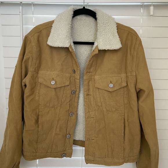 John Galt corduroy sherpa jacket 🧸🤎 - Picture 3 of 5